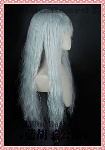 Griffith Cosplay Wig High-temperature Fiber Heat Resistant Synthetic Wigs for Halloween Costume Party Role Play+Wig Cap in Saudi Arabia