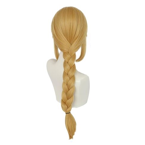 Cowgirls Wig Women Long Gold Wigs with Bangs Blonde Ponytails Wig for Women Synthetic Halloween Cowgirls Costume Party Anime Cosplay Wigs Christmas Outfit for Scenecore +Hair Cap in Kuwait