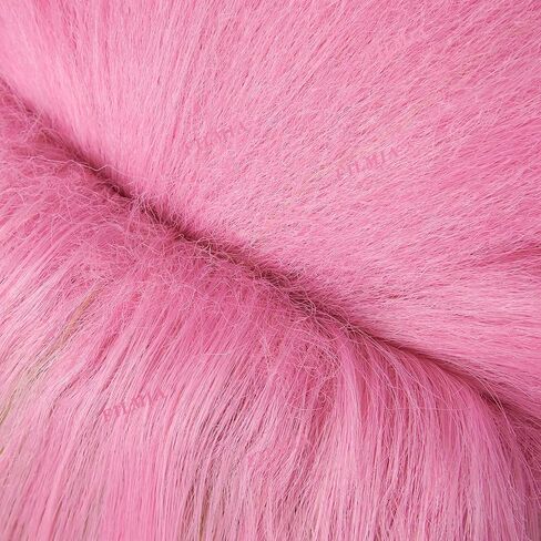 Long Pink & Green Ombre Cosplay Wig for Mitsuri Cute Anime Wigs for Women, Pink & Green Braided Synthetic Hair for COS Halloween Party &Theme Comic in Saudi Arabia