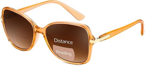 FEISEDY Women Bifocal Sunglasses Reader, Butterfly Sun Reader, Fashion Outdoor Reading Glasses, UV400 Protection B0351 in Kuwait