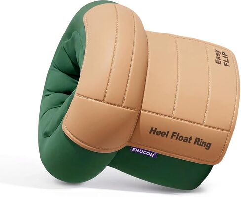 Heel Protector for Pressure Sores, Ankle Elevation Pillow for Heel Pain Relieve & Foot Support,Egg Crate Foam Heel Cushion Pillow for Elderly,Bedridden Patients-1PC (Purple) in Saudi Arabia