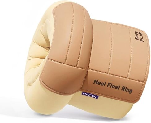Heel Protector for Pressure Sores, Ankle Elevation Pillow for Heel Pain Relieve & Foot Support,Egg Crate Foam Heel Cushion Pillow for Elderly,Bedridden Patients-1PC (Purple) in Saudi Arabia
