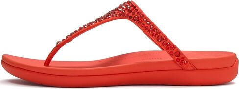 FitFlop Solay Mixed-Crystal Toe-Post Sandals | Lightweight Summer Flip Flops with Cushioned Comfort & Arch Support in Kuwait