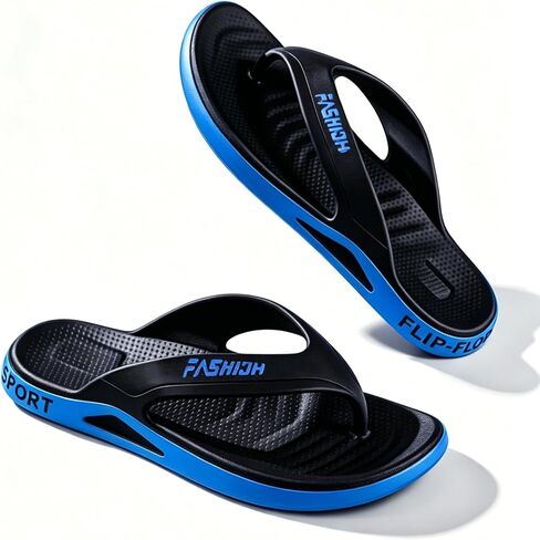 Mens Sport Flip Flops Flip Flops for Men Comfort Orthotic Thong Sandals for Men Anti Slip Casual Slippers Shower in Kuwait