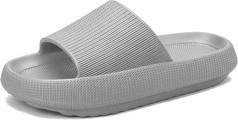 Pillow Slippers for Women and Men, Pillow Slides for Women and Men,Cloud Bathroom Sandals, Ultimate Comfort, Lightweight, Thick Sole, Non-Slip, Easy to Clean in Saudi Arabia