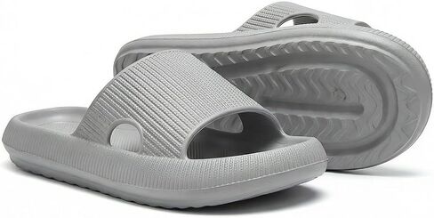 Pillow Slippers for Women and Men, Pillow Slides for Women and Men,Cloud Bathroom Sandals, Ultimate Comfort, Lightweight, Thick Sole, Non-Slip, Easy to Clean in Saudi Arabia