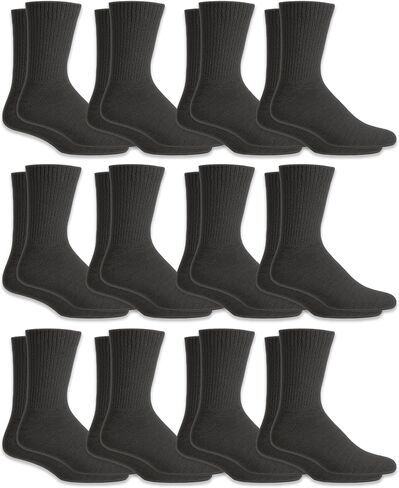 Yacht & Smith 12 PAIRS Womens Value Womens Bulk Lightweight Cotton Crew Socks, Homeless Donation Cheap, Wholesale Sock in Saudi Arabia