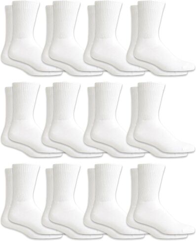 Yacht & Smith 12 PAIRS Womens Value Womens Bulk Lightweight Cotton Crew Socks, Homeless Donation Cheap, Wholesale Sock in Saudi Arabia