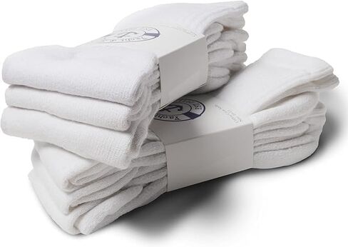 Yacht & Smith 12 PAIRS Womens Value Womens Bulk Lightweight Cotton Crew Socks, Homeless Donation Cheap, Wholesale Sock in Saudi Arabia