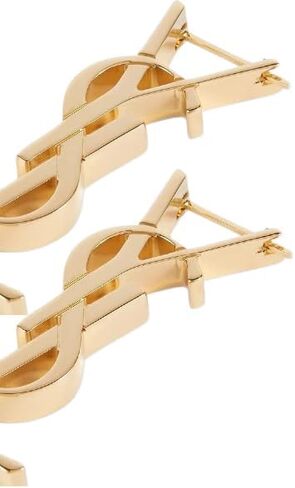 Gold Letter Earrings for Women Trendy – Fashion Dangling Pendant Jewelry, Luxurious Statement Letter Earrings for Daily or Party Wear in Saudi Arabia