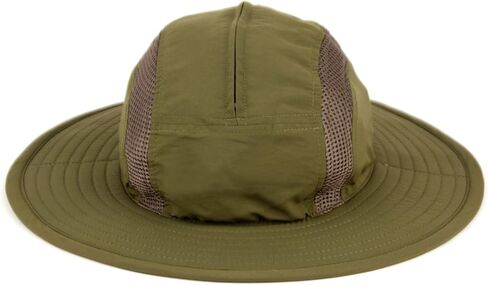 Unisex Safari Sun Bucket Hat with Breathable Mesh Crown in Kuwait