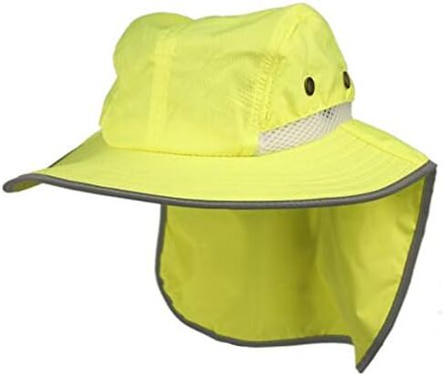 Unisex Safari Sun Bucket Hat with Breathable Mesh Crown in Kuwait