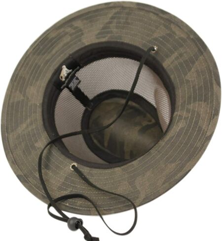 Unisex Safari Sun Bucket Hat with Breathable Mesh Crown in Kuwait