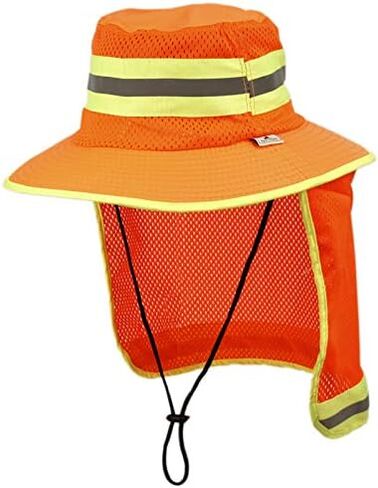 Unisex Safari Sun Bucket Hat with Breathable Mesh Crown in Kuwait