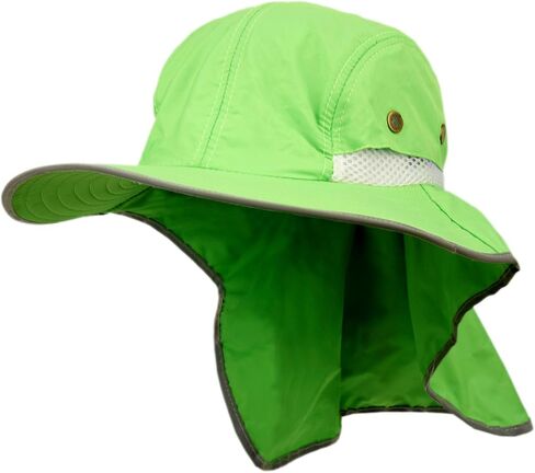 Unisex Safari Sun Bucket Hat with Breathable Mesh Crown in Kuwait