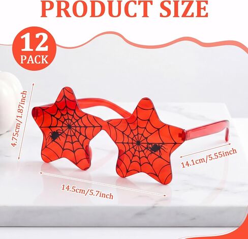 Sabary 12 قطعة نظارات شمسية للحفلات للأطفال بدون إطار نظارات نجوم مفضلة للأولاد والبنات عيد ميلاد بطل ديكور حفلات مستلزمات الصيف in Kuwait