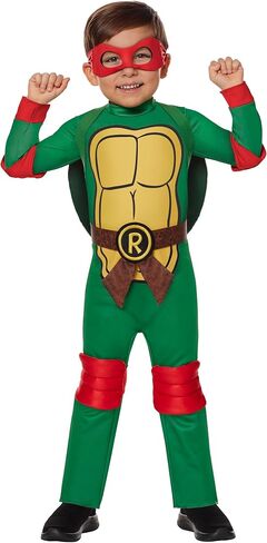 Spirit Halloween Teenage Mutant Ninja Turtles Toddler Raphael Costume | Officially Licensed | TMNT | Group Costumes in Saudi Arabia