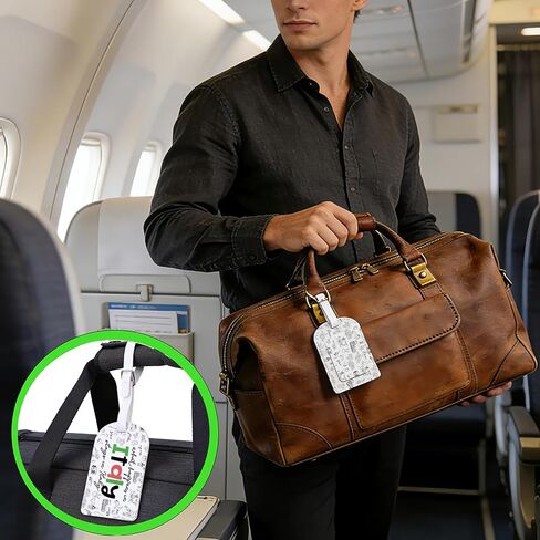 Italy Lover Luggage Tag Italian Icons Luggage Tag Rome Purse Info Tag Italy Honeymoon Trip Tag Italy Boarding Pass for Traveler (ItalyTag-US) in Kuwait