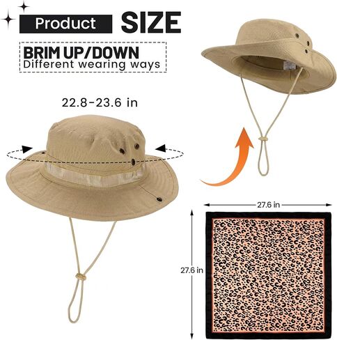 3 Pcs Safari Costume Women Safari Hat Binoculars Leopard Scarf Zoo Keeper Costume Adult Accessories Set for Halloween in Saudi Arabia