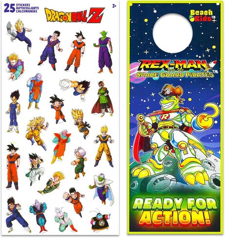 Dragon Ball Z Backpack with Lunch Bag Set - Bundle with 16" DBZ Backpack, Lunch Box, Stickers, Water Bottle, More School Bag with Lunchbox in Saudi Arabia