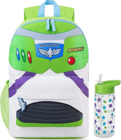 Get Trend Hot Wheels Kids Backpack Set for Boys, 2 Piece 17 in Bookbag with Water Bottle, Padded Straps, Gamer Gifts for Boys (Multi Hot Wheels) in Saudi Arabia