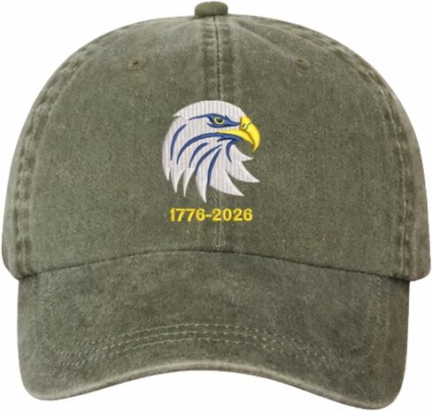 250 Anniversary USA Hat 250th Anniversary USA Embroidered Patriotic Hat for Men & Women in Saudi Arabia
