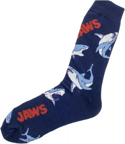Hyp Jaws Ivory Adult Casual Crew Socks, 6-Pack, Size 10-13 in Kuwait