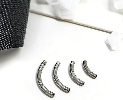 4pcs G23 Titanium 16G Internally Threaded Staple Surface Replacement Curved Barbell Piercing Jewelry Piercing Jewelry 6-12mm in Kuwait