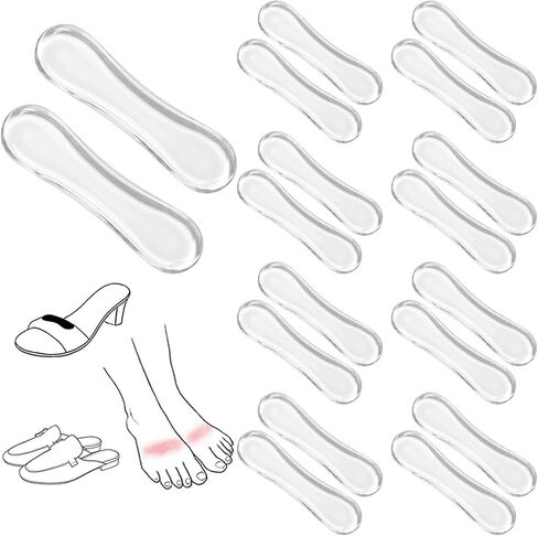 8 Pairs Heel Cushion Pads Keep Upper Curves Foot Strap Cushions Self-Adhesive Cushion Inserts Prevent Heel Protectors to Prevent Pain Slip Blister(Light Skin,Suede) in Kuwait