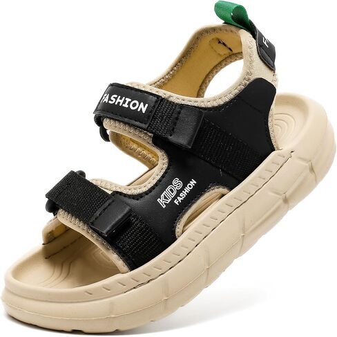 Kids Sandals Boys Girls Sport Sandals Waterproof Adjustable Hiking Sandals Toddler Open Toe Outdoor Walking Sandals Summer Non Slip Athletic Slide Sandals With Back Straps Water Shoes for Beach Pool in Kuwait