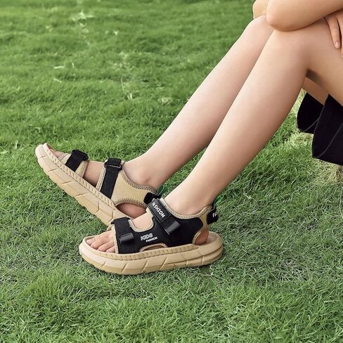 Kids Sandals Boys Girls Sport Sandals Waterproof Adjustable Hiking Sandals Toddler Open Toe Outdoor Walking Sandals Summer Non Slip Athletic Slide Sandals With Back Straps Water Shoes for Beach Pool in Kuwait