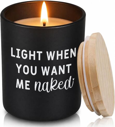 Gifts for Him Her, Romantic Candle for Husband Wife Boyfriend Girlfriend, Anniversary Birthday Christmas Valentines Day Gifts for Men Women, Funny Bridal Shower Bachelorette Party Gift for Couples in Saudi Arabia