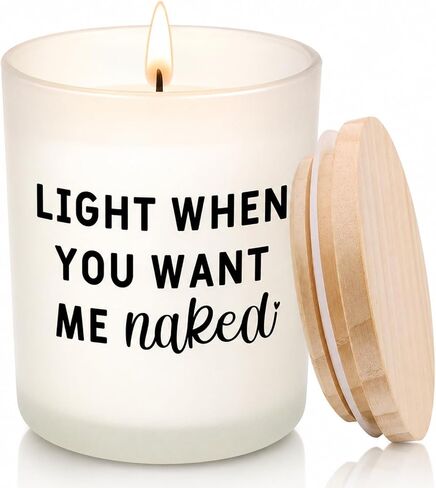 Gifts for Him Her, Romantic Candle for Husband Wife Boyfriend Girlfriend, Anniversary Birthday Christmas Valentines Day Gifts for Men Women, Funny Bridal Shower Bachelorette Party Gift for Couples in Saudi Arabia