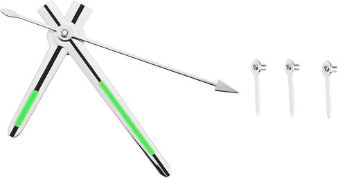 1 Set Luminous Watch Hands Replacement Compatible with VK63 Silver in Kuwait