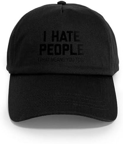 CafePress I Hate People That Means You Too Cap Adjustable Baseball Cap in Saudi Arabia