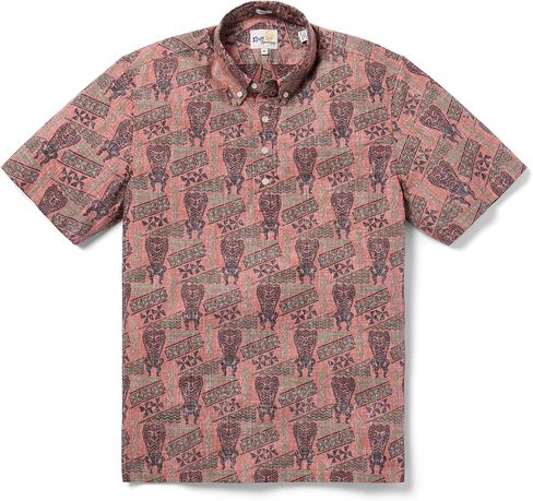 Reyn Spooner Men's Tiki Hawaiian Aloha Shirt - Pullover in Saudi Arabia