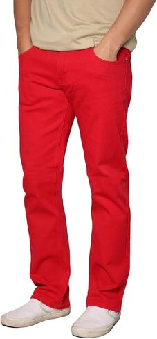 URBANJ Men's Stretch Slim Fit Colored Jeans in Saudi Arabia