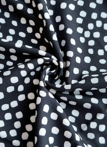 XNC Womens Wide Leg Pants Summer Beach High Waisted Polka Dot Cropped Trousers 2026 Casual Pants with Pockets and Ruffle Hem in Saudi Arabia