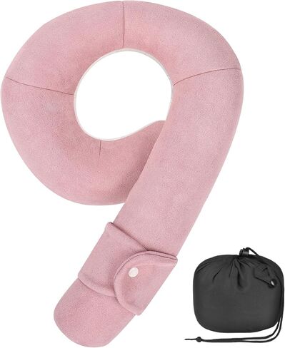 Kids Travel Neck Pillow, Toddler Travel Pillow for Car & Airplane with Head & Chin Support, Comfortable Neck Support for Road Trip Travel, Great Gift for Toddlers/Kids in Saudi Arabia