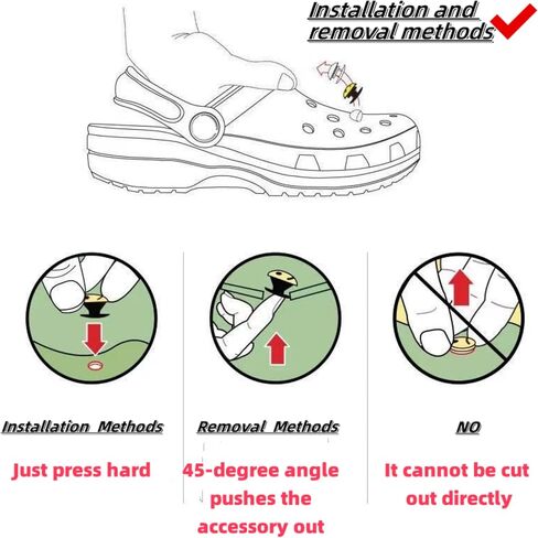 Funny Slippers Accessories,10Pcs Cute Shoe Charms,DIY Shoe Accessories for Party Favor,Functional Slippers Charms for Girls, Boys, Kids, Teens, Men, Women in Saudi Arabia