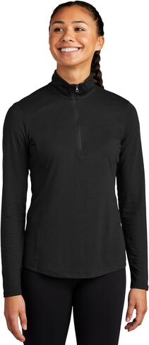 SPORT-TEK Women's PosiCharge Tri-Blend Wicking Quarter Zip Pullover | Lightweight & Breathable Quarter Zip Jacket in Kuwait