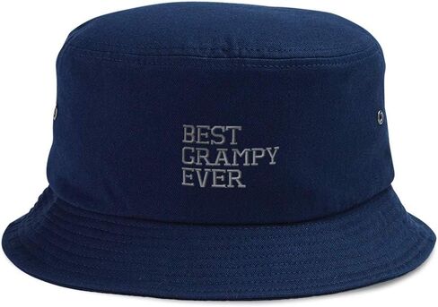 Bucket Apparel Hat Best Grampy Ever Grandpa Embroidery Hats for Men & Women in Kuwait