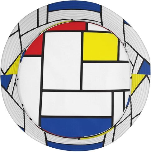 Mondrian Minimalist Modern Art Bucket Hat for Men Women Printed Fisherman Hat Packable Sun Cap Travel Outdoor Beach Caps in Saudi Arabia