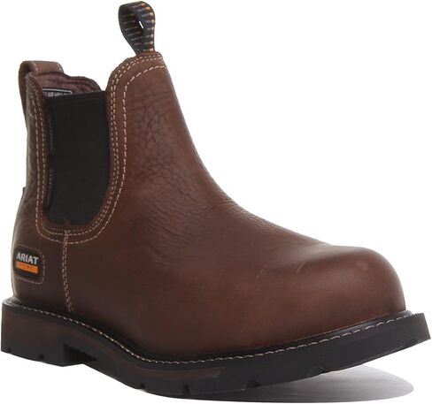Ariat Mens Groundbreaker Jod Eniso H2O St Brown - مقاوم للماء ومقاوم للرذاذ - نعل أوسط مقاوم للاختراق وخالي من المعدن in Kuwait