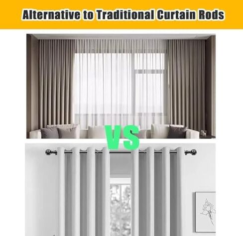 Wall-Mounted Curtain Pelmet Box - White Aluminum Curtain Track System for Kitchen & Bedroom, Metal Curtain Valance, 3-in-1 Curtain Pole & Panel Rails in Kuwait