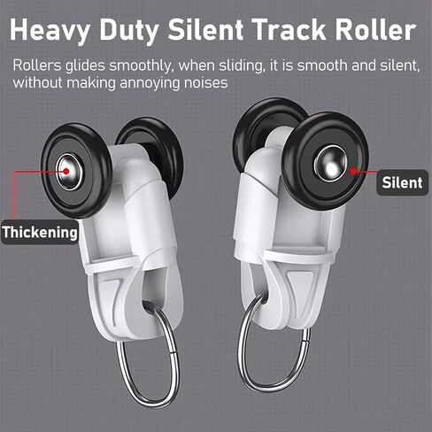 Heavy Duty 3-in-1 Aluminum Curtain Track Box for Windows – Double Tracks for Ceiling & Wall Mount, Ideal for Living Room & Bedroom, 4.4m (14.4ft), Stylish Wall-Mounted Design in Kuwait