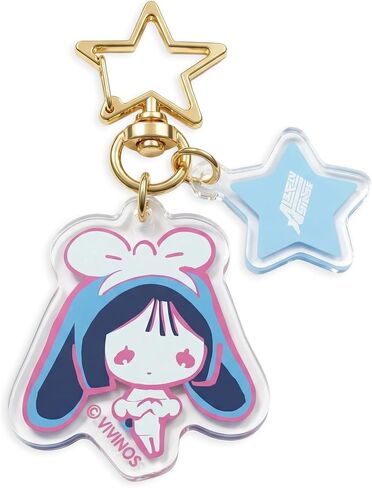 YJacuing Alien Stage Rabbit Series Chibi Acrylic Keychain | Official, Anime Merch, ALNST, Bag Charm, Cute in Saudi Arabia