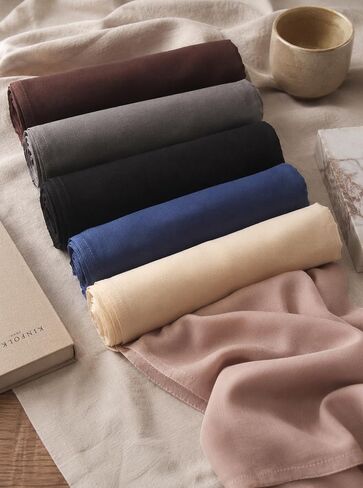 MiaoChioce Extra Large Viscose Hijab Scarf for Women - Premium Double-Stitched Soft Breathable Head Wrap - Maxi Modest Shawl in Saudi Arabia