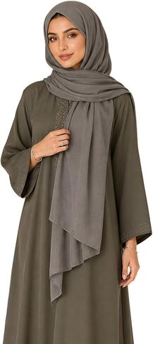 MiaoChioce Extra Large Viscose Hijab Scarf for Women - Premium Double-Stitched Soft Breathable Head Wrap - Maxi Modest Shawl in Saudi Arabia