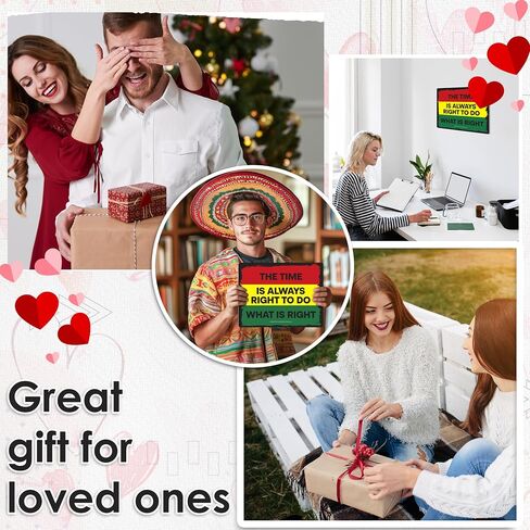 ديكورات TracyArt Juneteenth، الوقت مناسب دائمًا لفعل ما هو صحيح - ديكور Juneteenth، ديكورات شهر التاريخ الأسود، غير مؤطرة 13 بوصة × 17 بوصة in Kuwait
